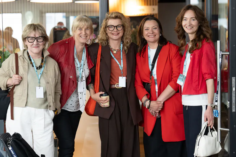 Kamila Drygalska and participants of Global Mentoring Walk Trójmiasto