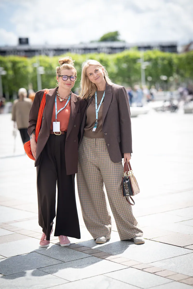 Kamila Drygalska with Ela Raczkowska during Global Mentoring Walk Trójmiasto