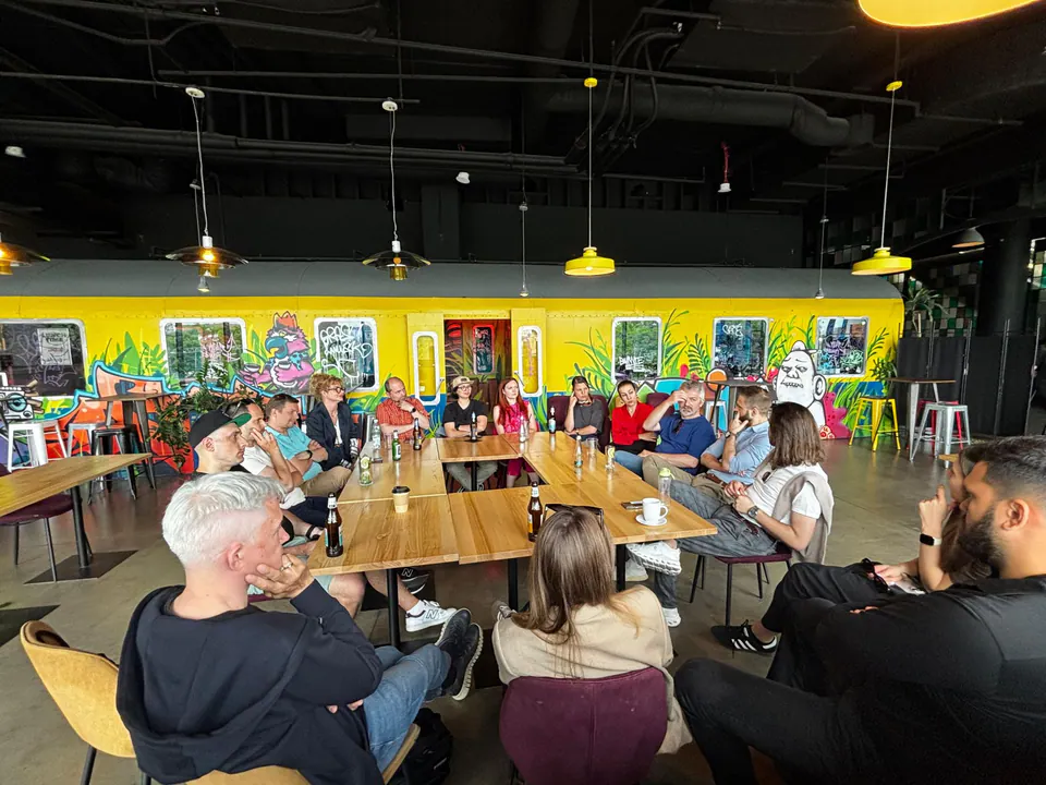 AI Chamber CEE, Przedsiębiorcze Trójmiasto and Śniadania AI Trójmiasto community meeting in Gdańsk